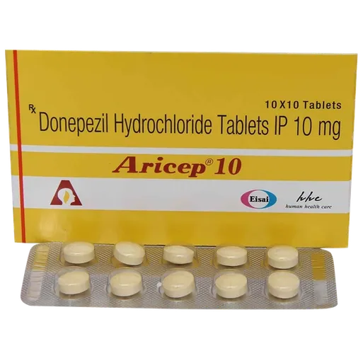 aricep m tablet 10's